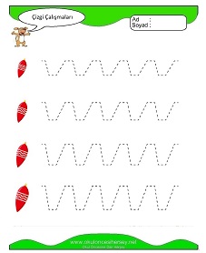 Çizgi Çalışma Sayfaları